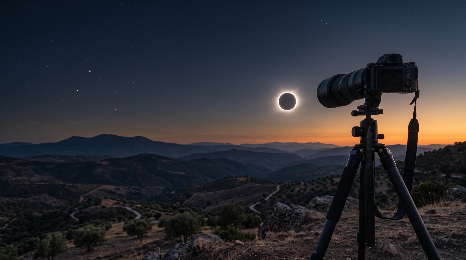 So fotografieren Sie die totale Sonnenfinsternis vom 12. August 2026